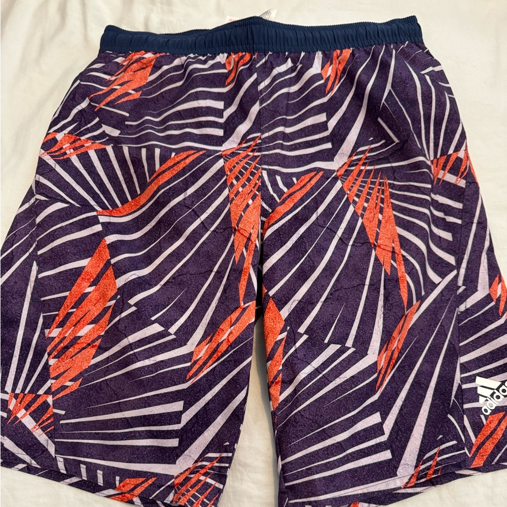 Kids Adidas swim shorts! Like new!